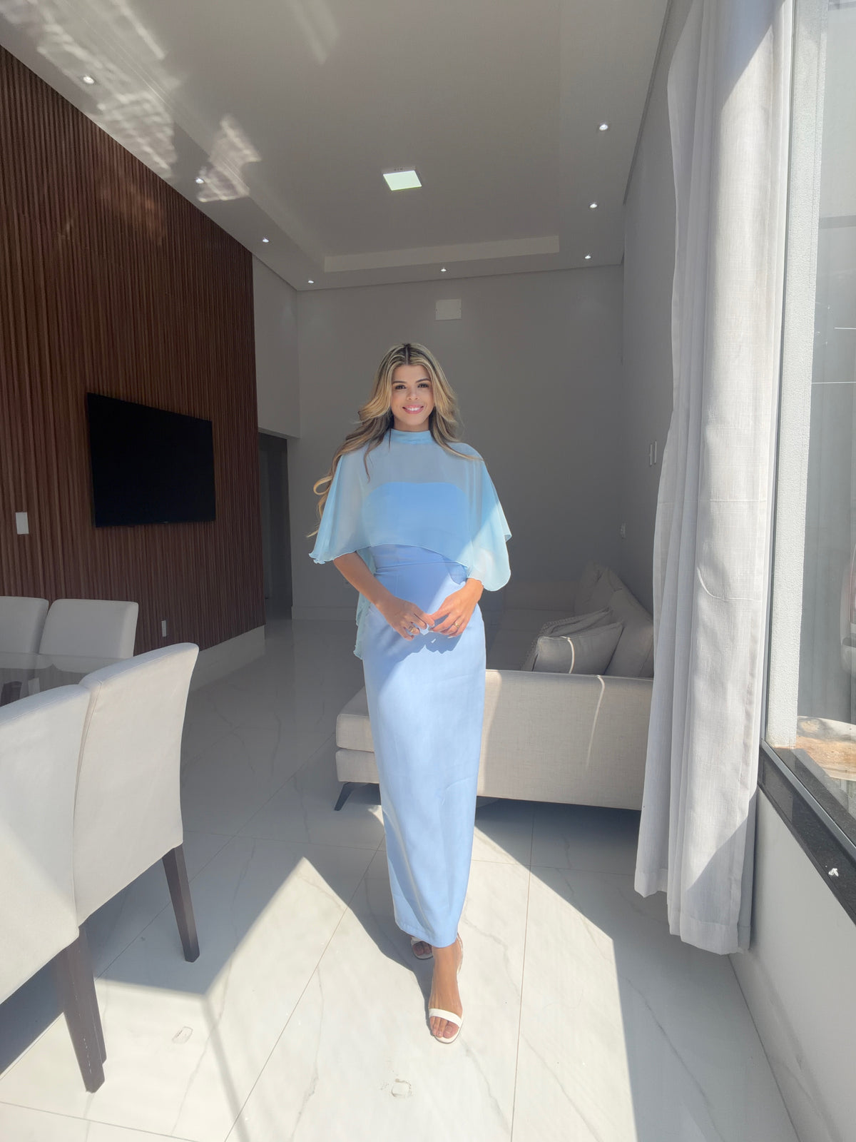Vestido Midi Alfaiataria Lis