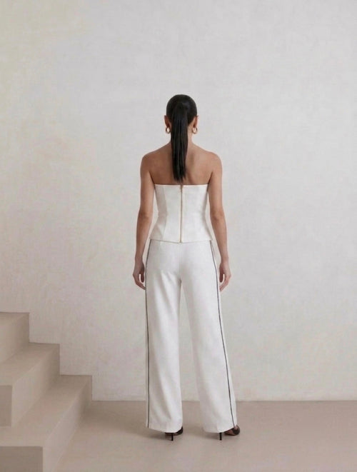 Conjunto Alfaiataria Branco Berna