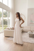 Vestido Longo com Renda Salvador