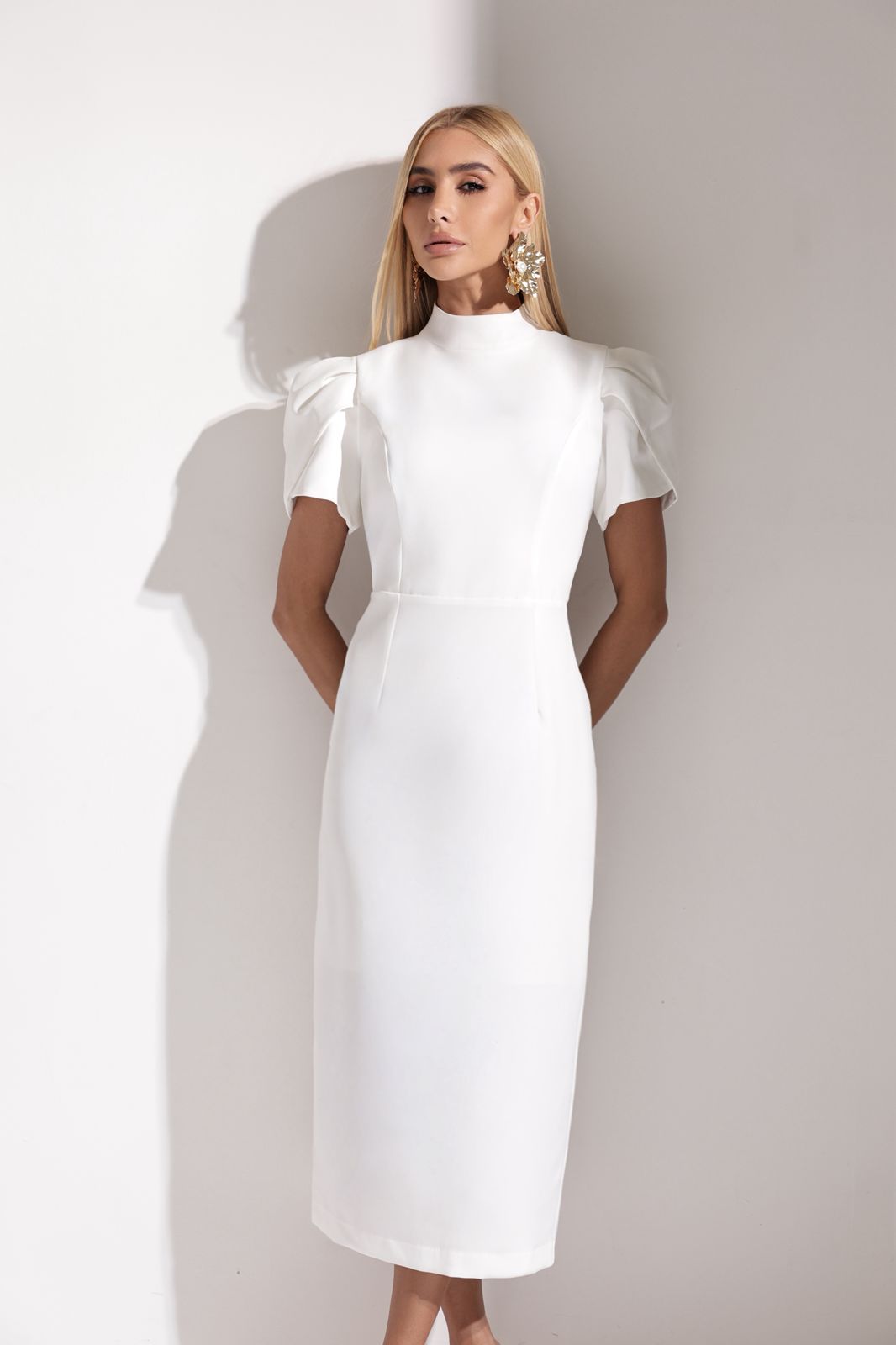 Vestido Midi Alfaiataria Varsóvia