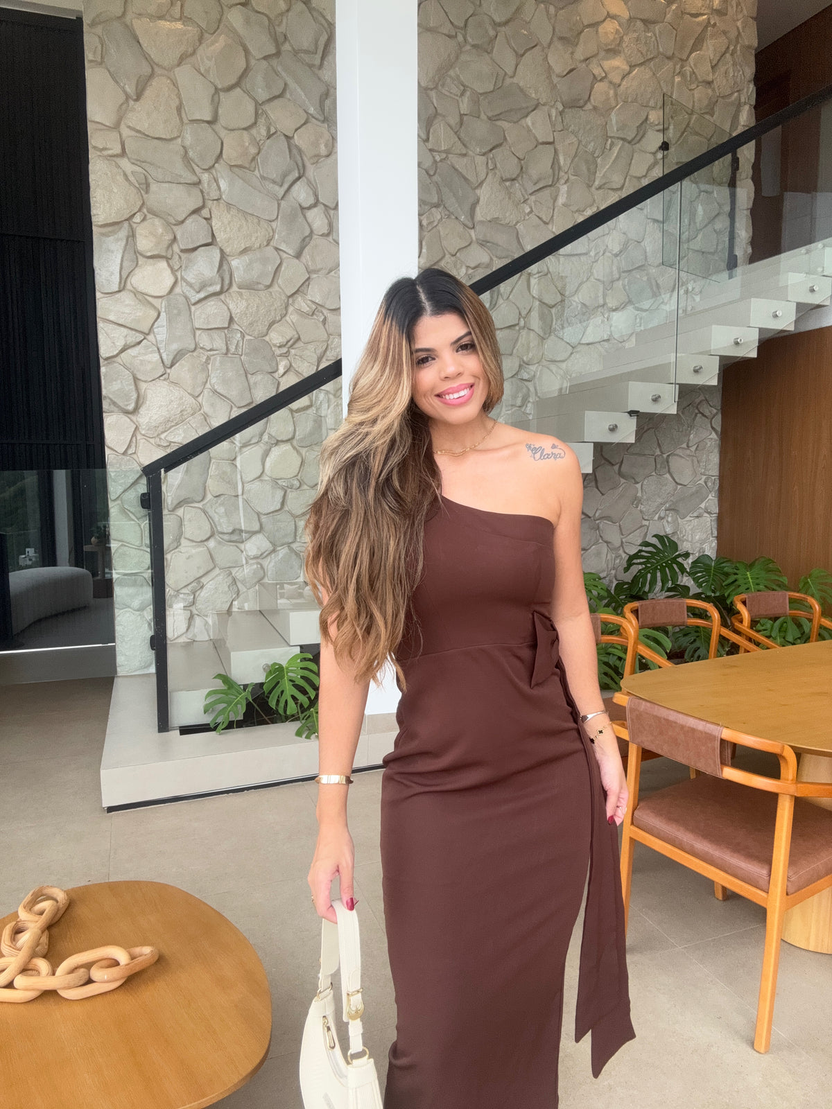 Vestido Midi Alfaiataria Margarida