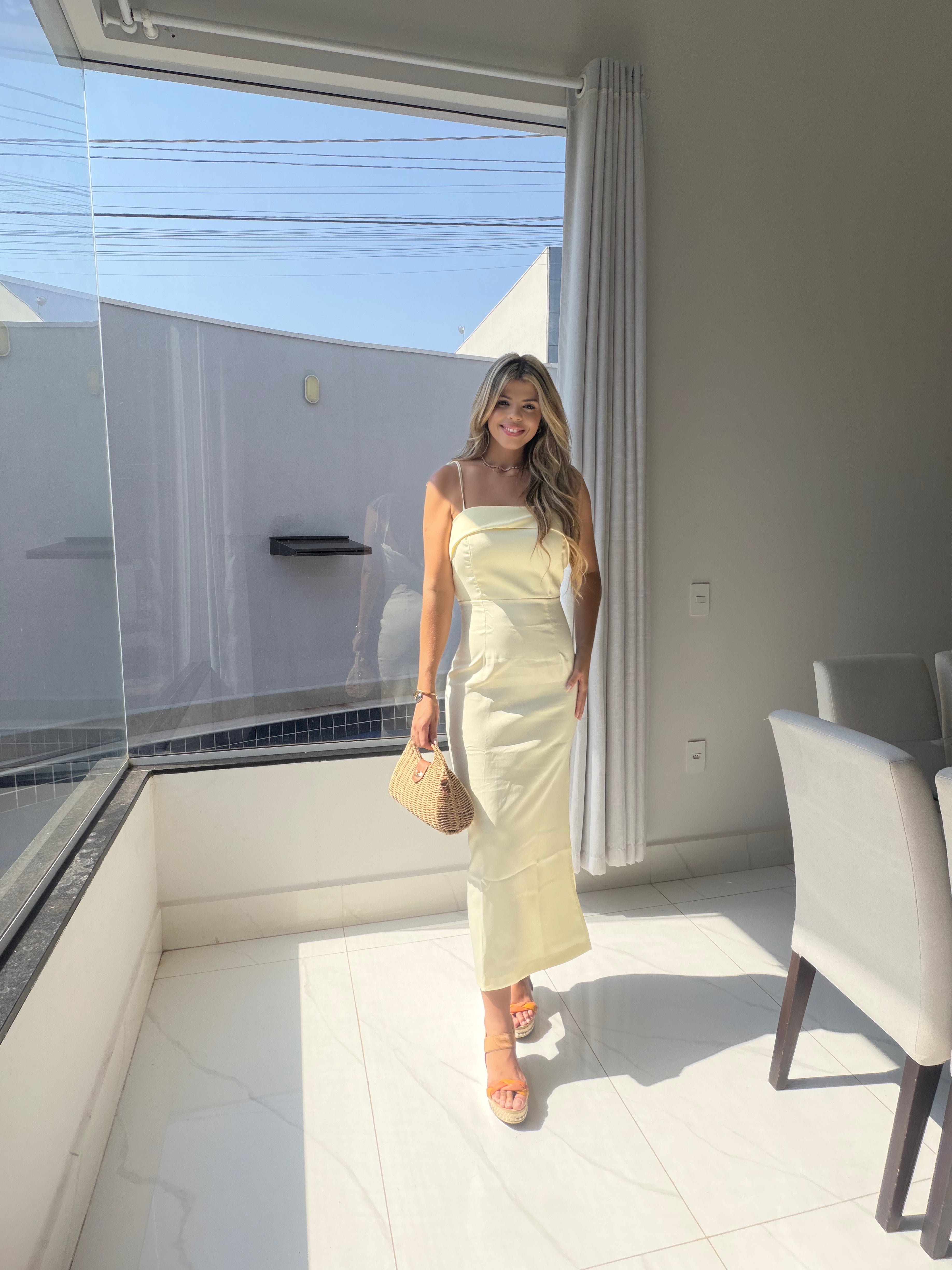 Vestido Midi Alfaiataria Verona