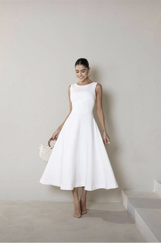 Vestido Midi Alfaiataria Berlim