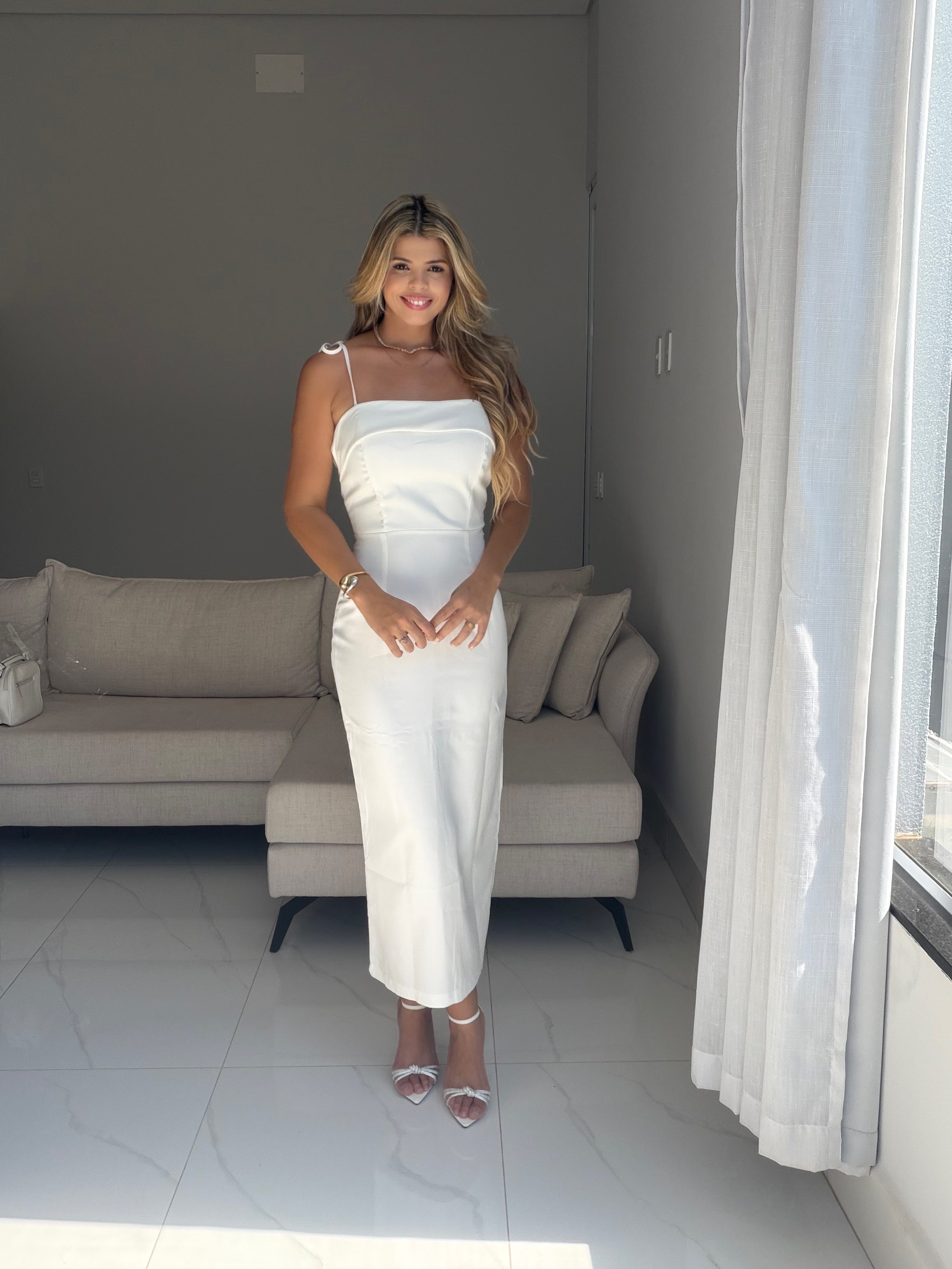 Vestido Midi Alfaiataria Verona