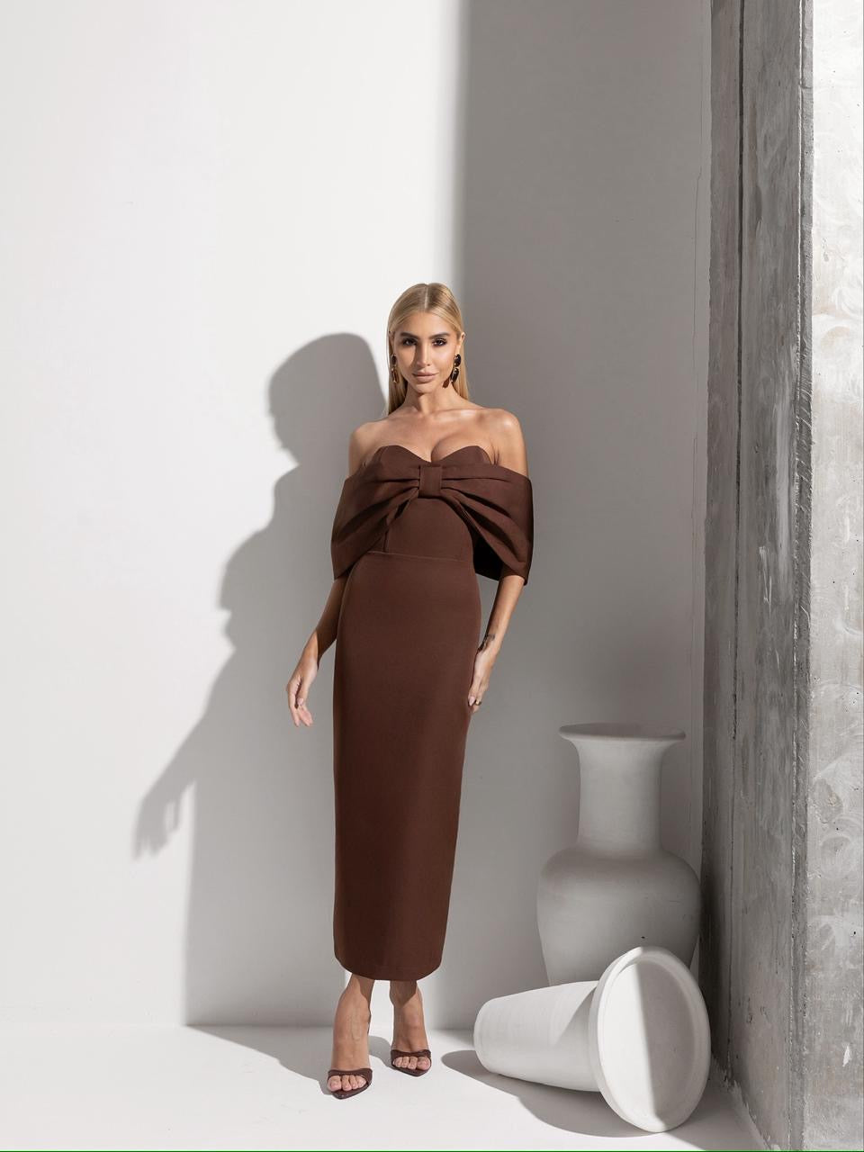 Vestido Midi Alfaiataria Dália