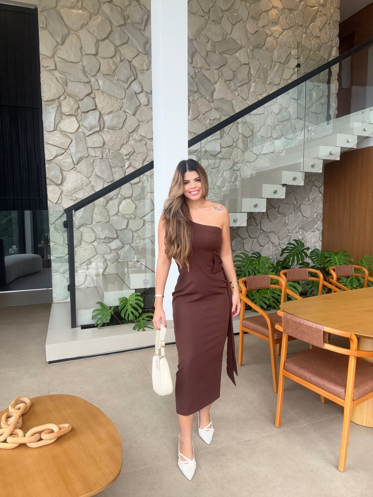 Vestido Midi Alfaiataria Margarida
